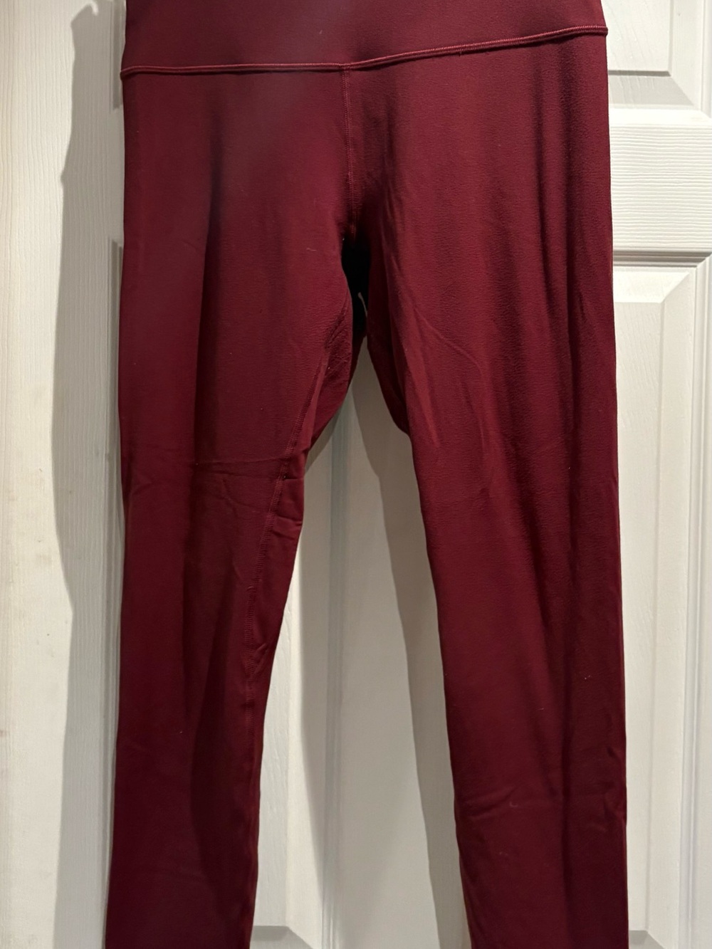 Lululemon Burgundy Leggings